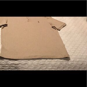Men’s Polo Ralph Lauren Heather/Tan Polo Shirt size M